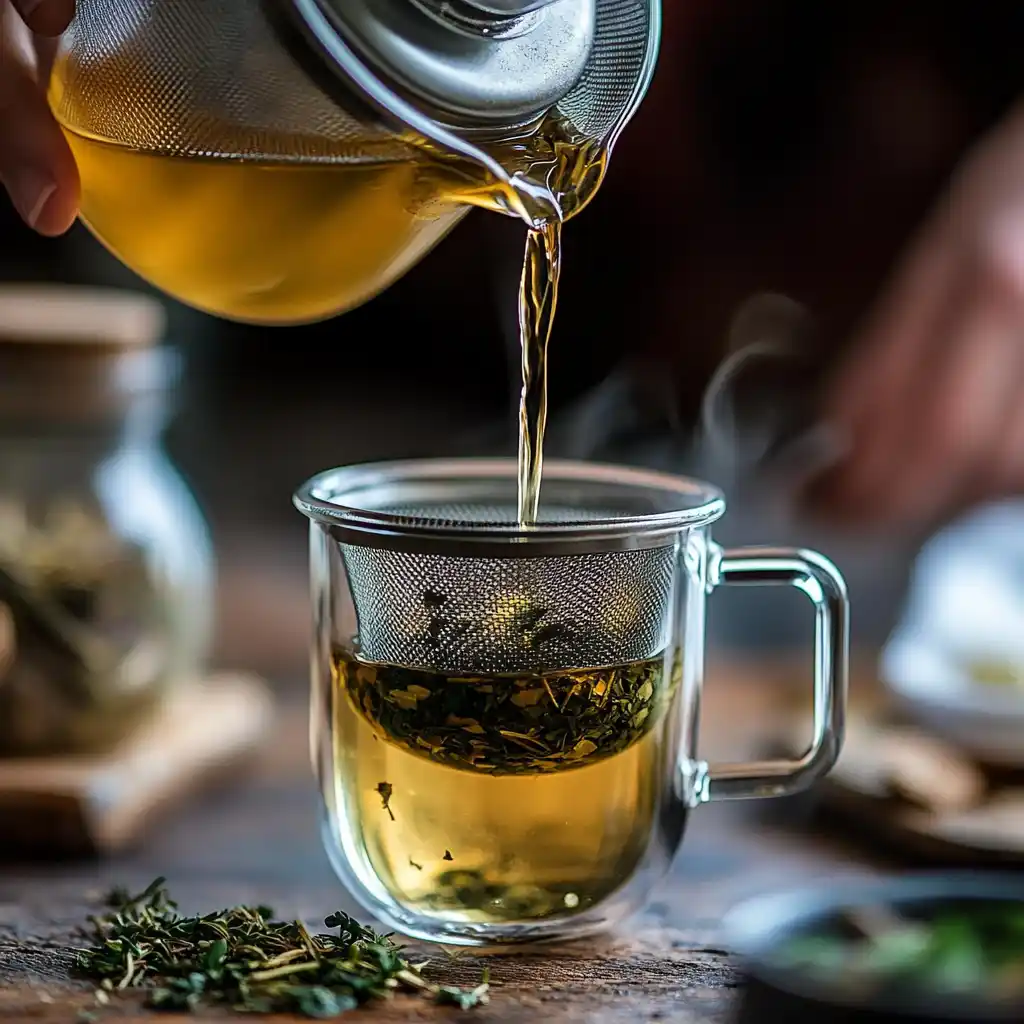 Brewing easy natural Mounjaro tea recipe at home