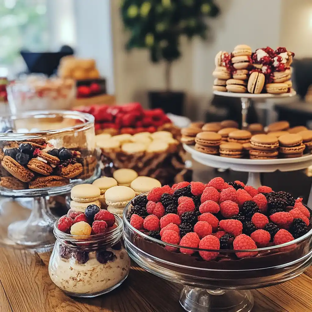 Gluten-Free Dessert Table Full of Colorful Treats