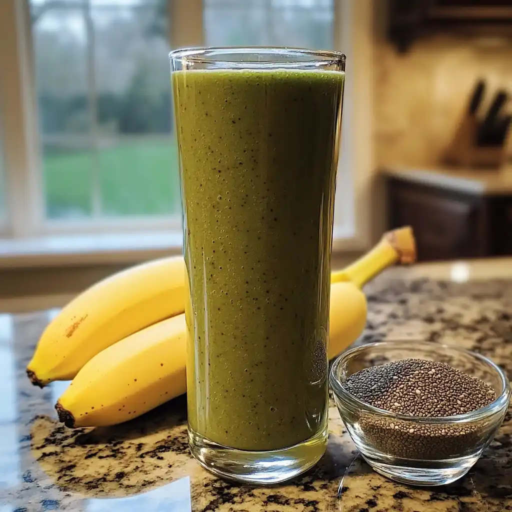 Green tea drink recipe for a healthy boost in smoothie form