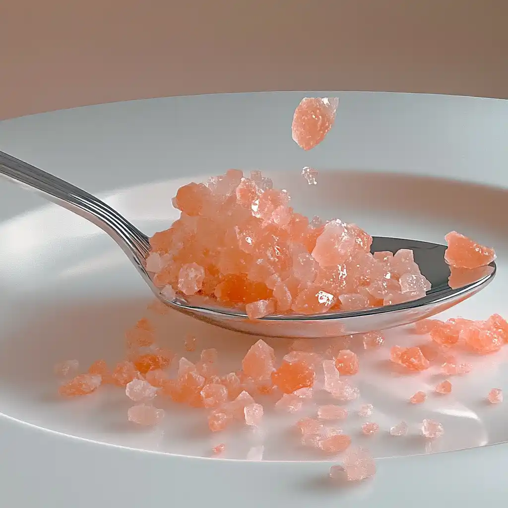 woman experiencing pink salt drink side effects