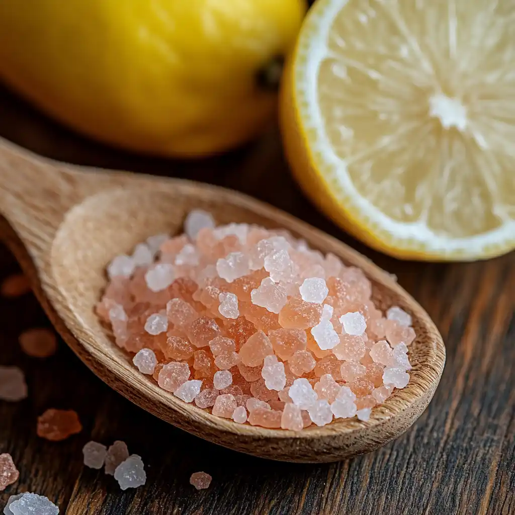 Ingredients for pink salt trick recipe