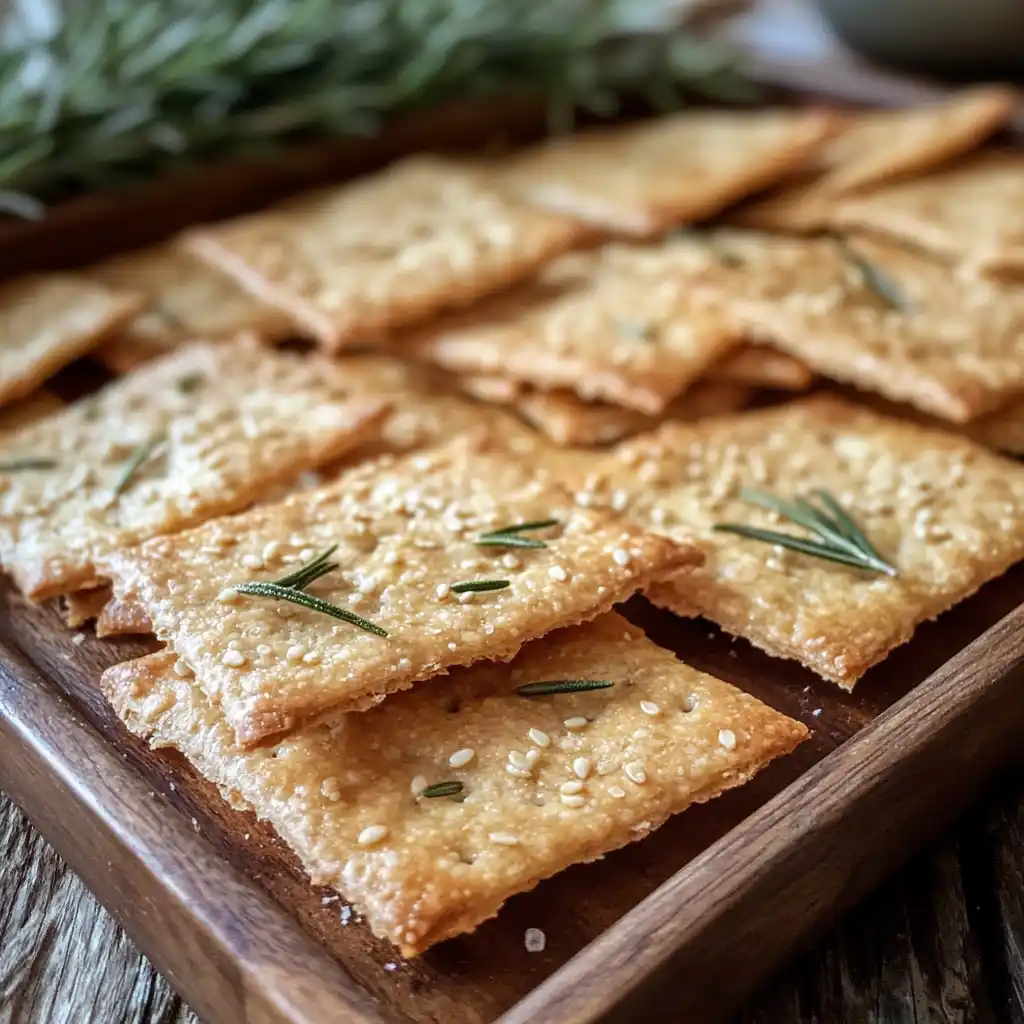 sourdough discard cracker recipe