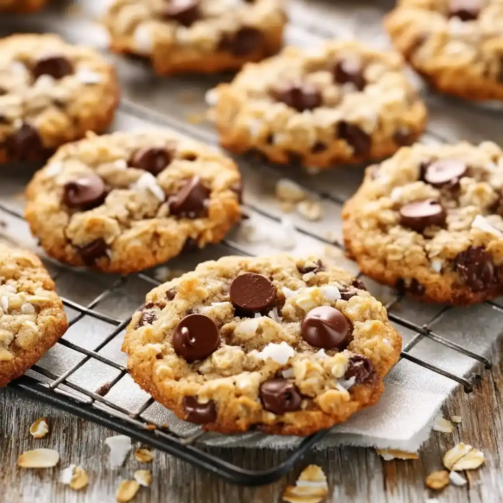 coconut oatmeal chocolate chip cookies