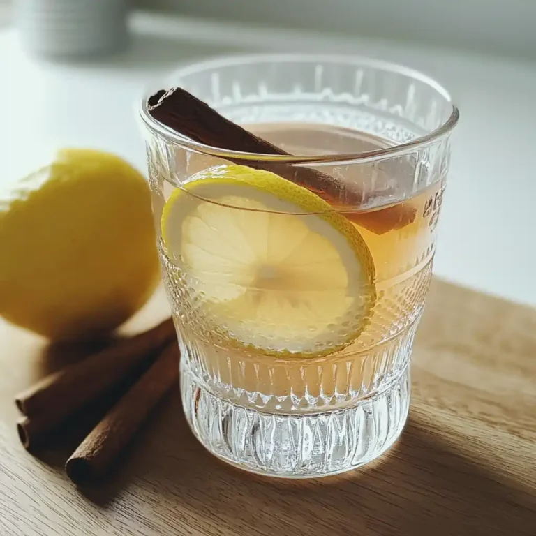 apple cider vinegar drink for weight loss with lemon and cinnamon