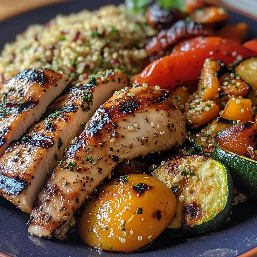gluten free dinner ideas with roasted chicken and vegetables