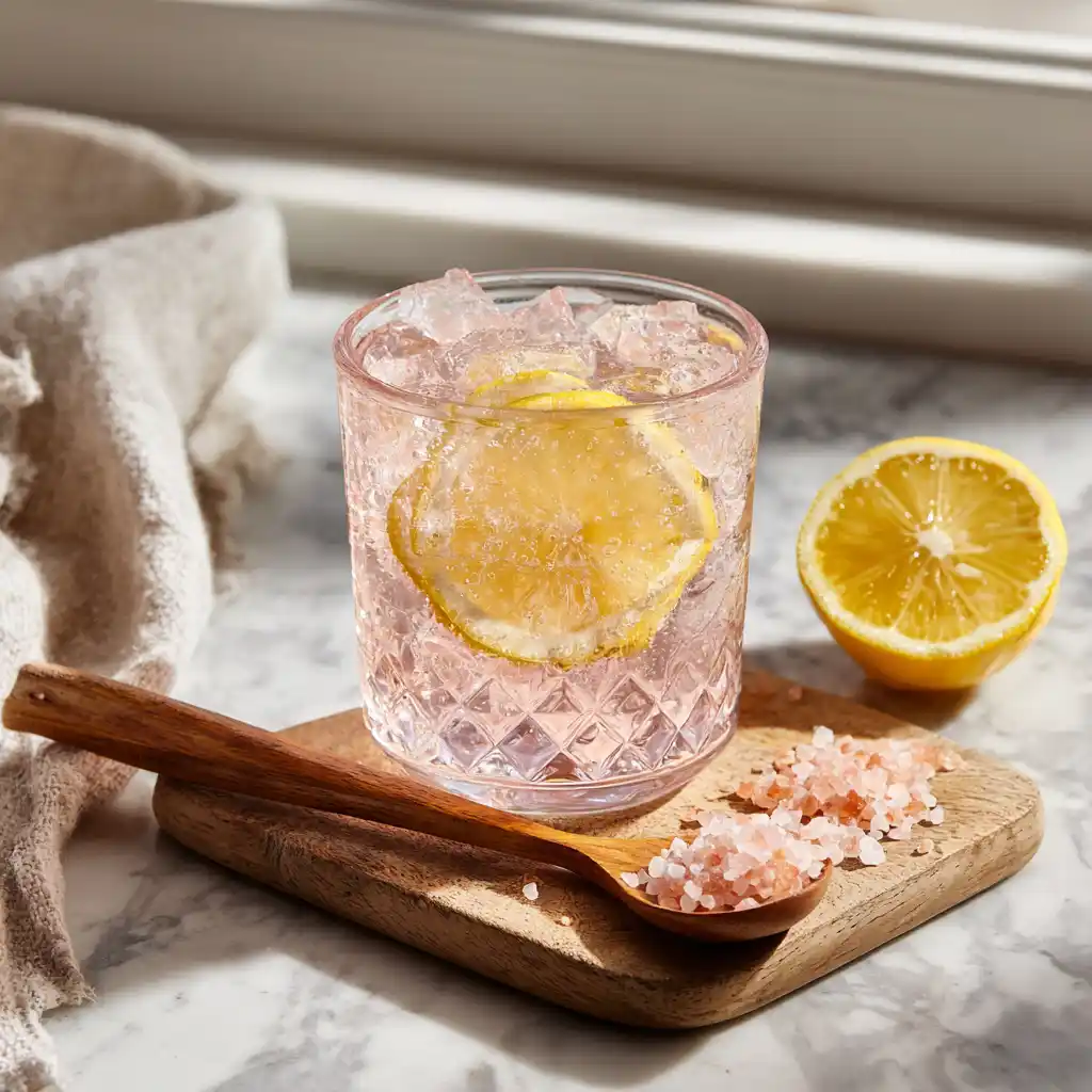 ingredients for pink salt trick recipe for women