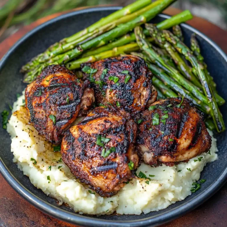 Boneless skinless chicken thigh recipes served hot