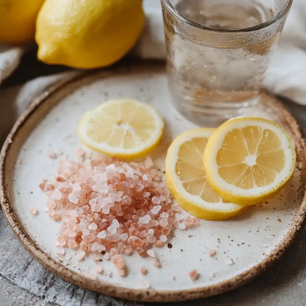 ingredients for pink salt trick recipe for weight loss