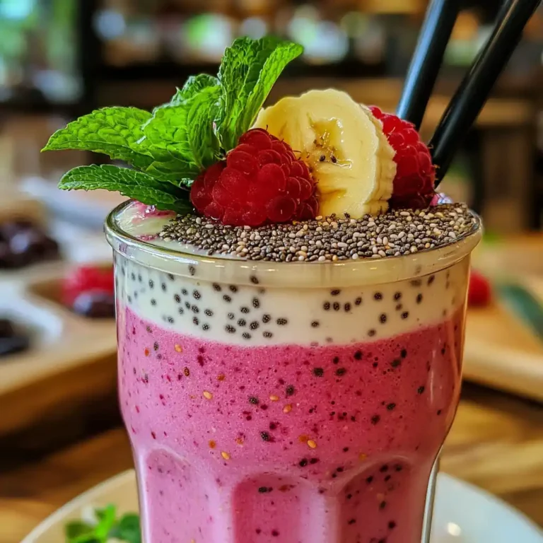 Chocolate banana protein smoothie for muscle recovery