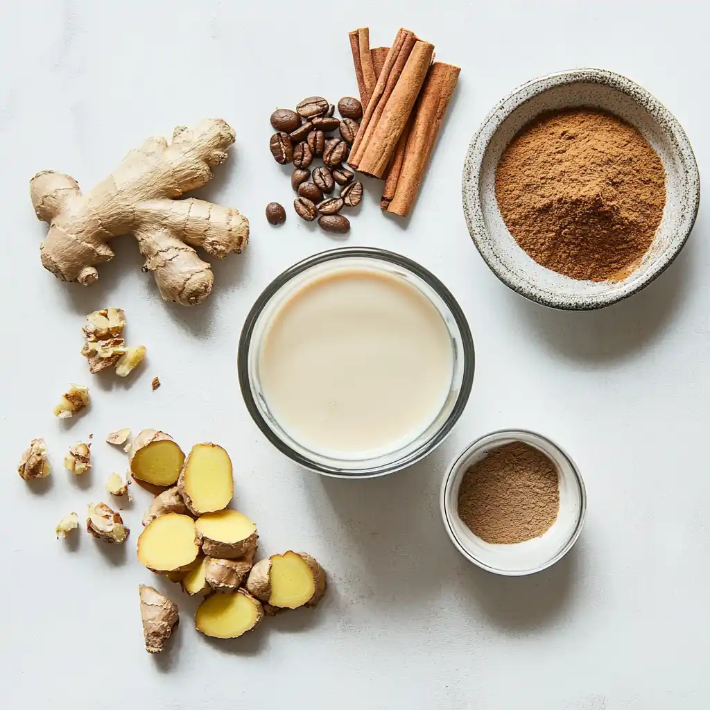 low calorie gingerbread latte ingredients