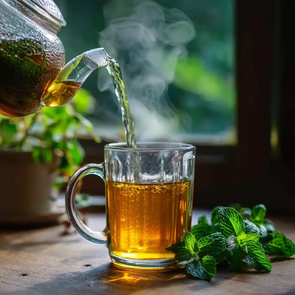 Homemade detox cleansing tea recipe
