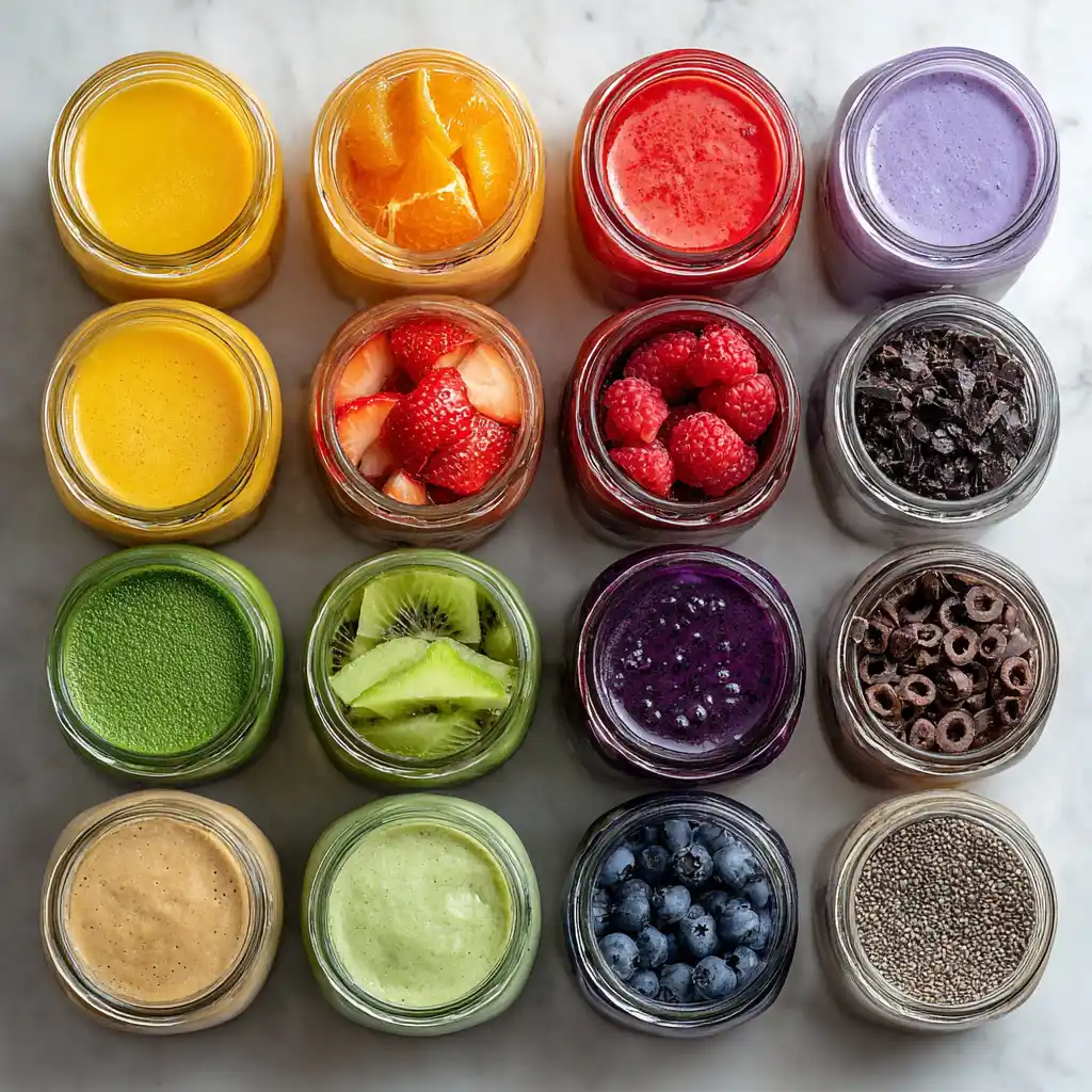 Smoothie detox daily schedule prep