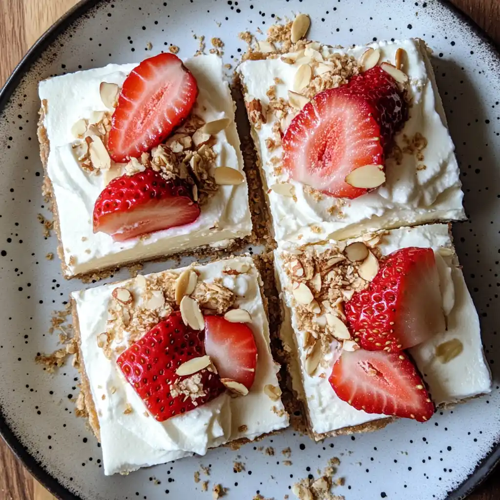 Toppings for low calorie strawberry cheesecake