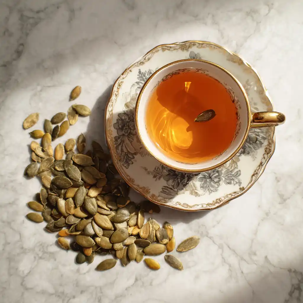 pumpkin seed variation of bariatric seed tea recipe