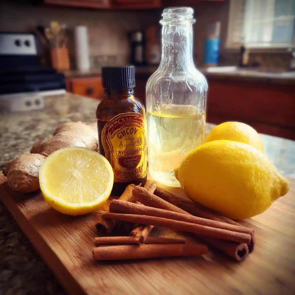 Natural Zepbound ingredients on a kitchen counter