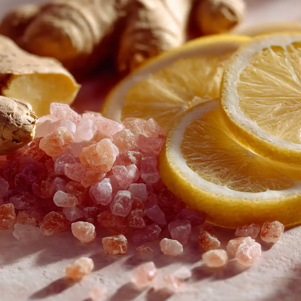 Ingredients for pink salt weight loss drink for women