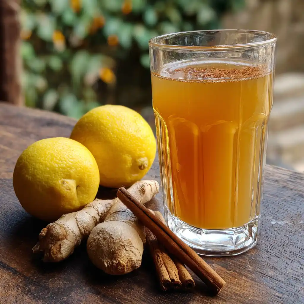 Natural Zepbound Recipe detox drink with apple cider vinegar