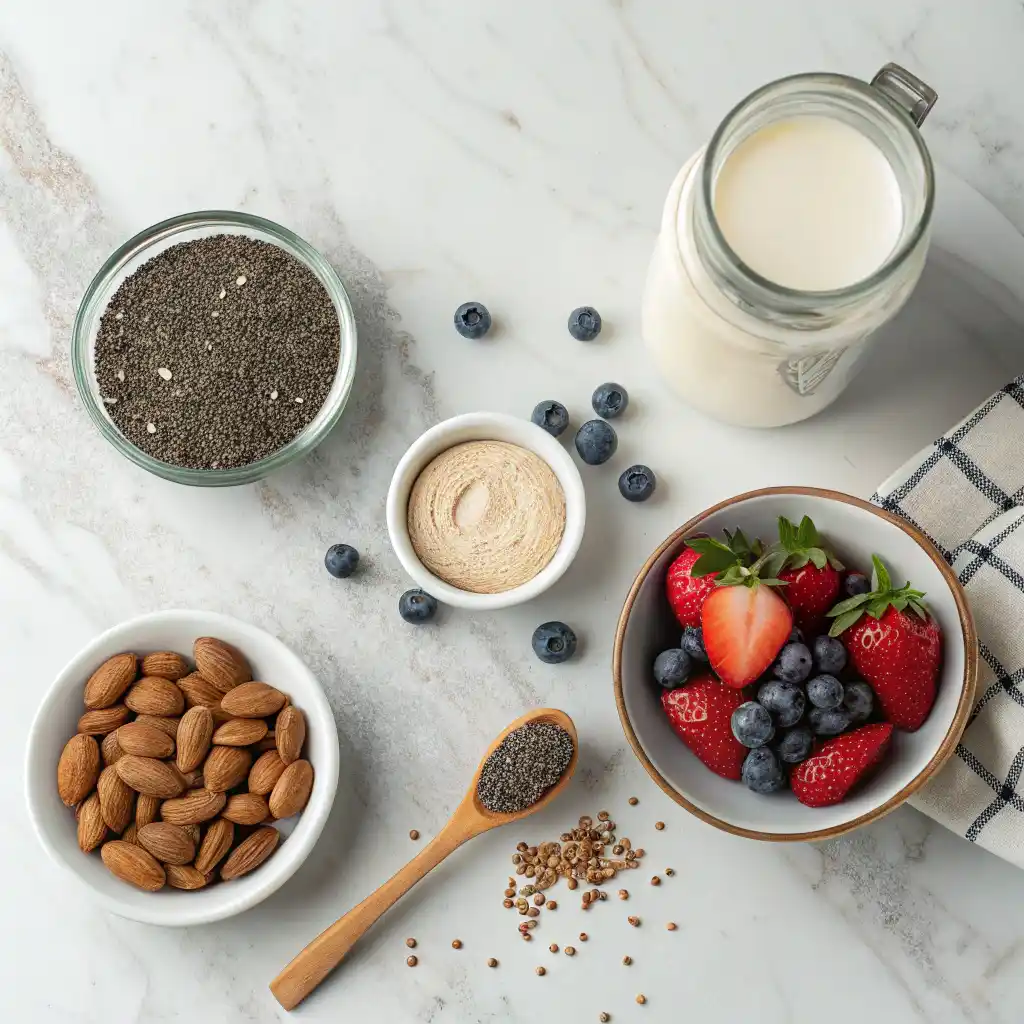 Overnight Protein-Packed Chia Bowl